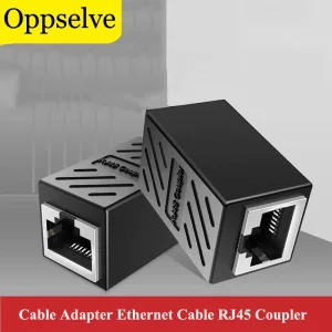 Coupler Extender Female to Female Connector RJ45 Ethernet Cable Cat7/Cat6/5e